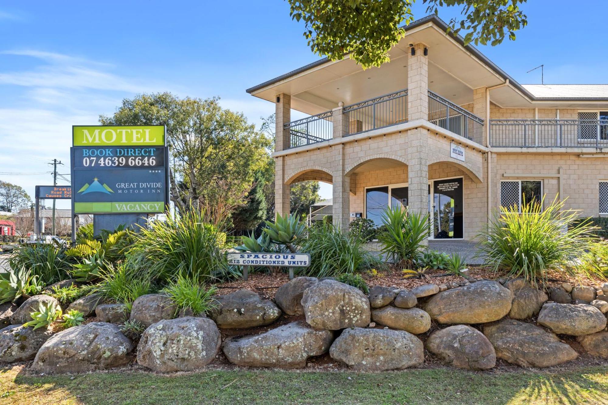 Great Divide Motor Inn Toowoomba Eksteriør bilde